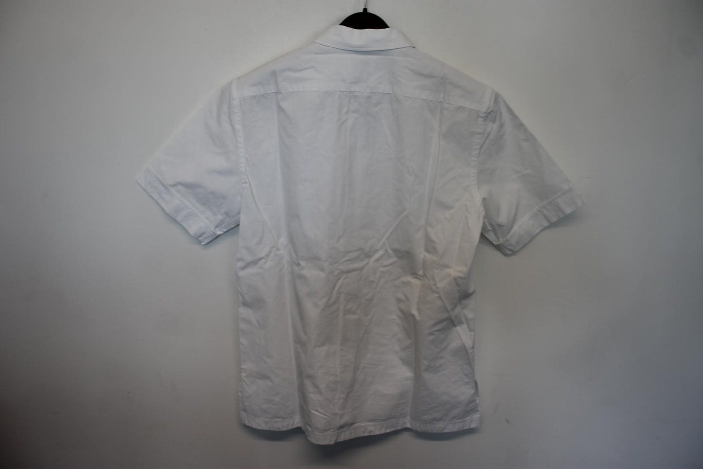 PAUL SMITH Men's White Cotton Short Sleeve Shirt Size M NEW