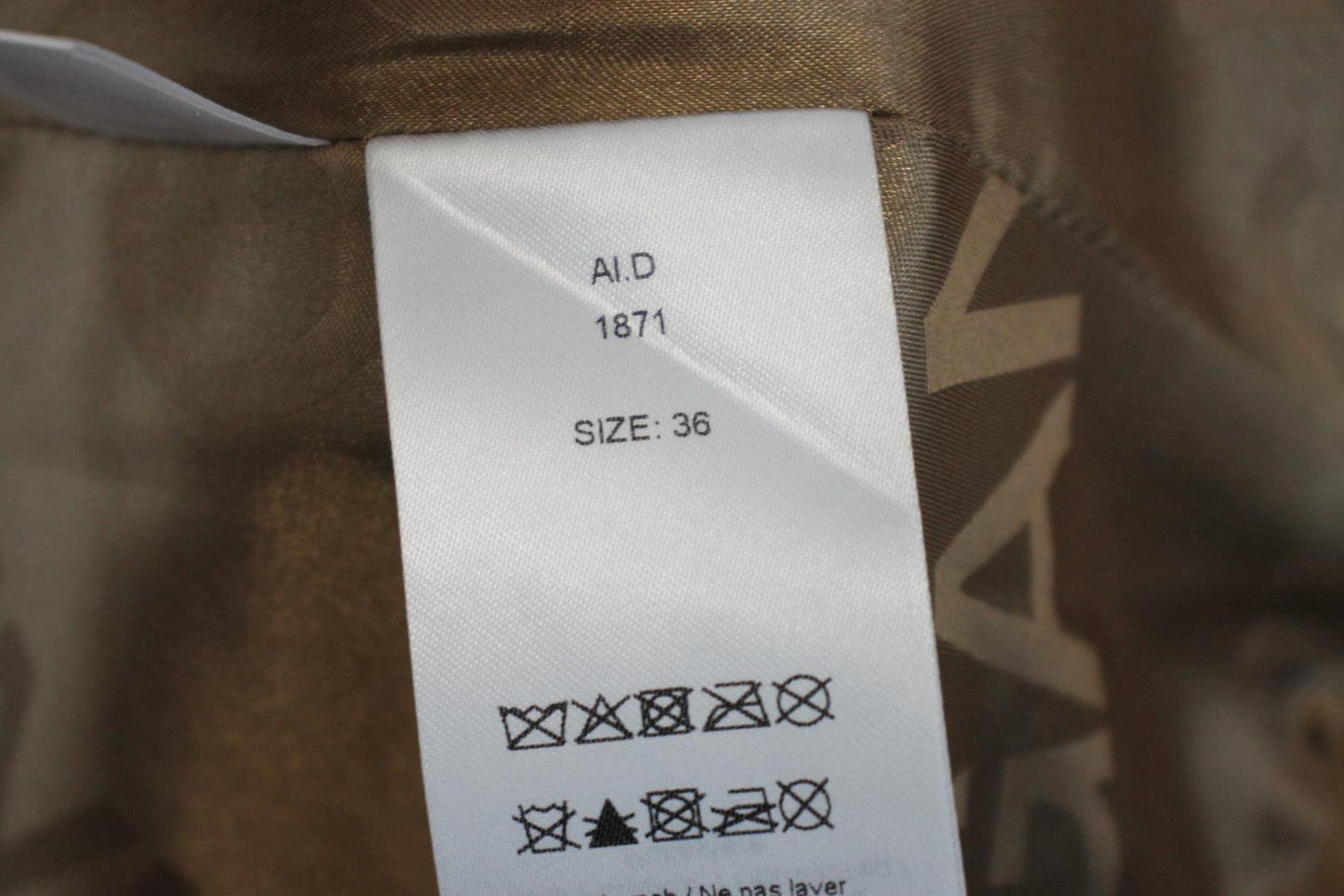 GANNI Ladies Brown Faux Leather Sleeveless Knee Length Dress EU36 UK8 NEW