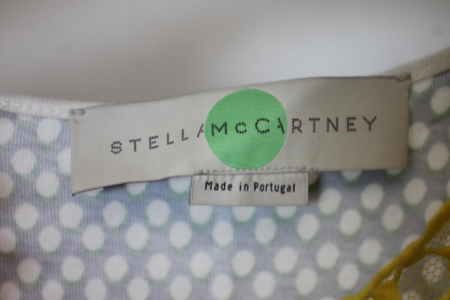 STELLA MCCARTNEY Ladies Multicolour Cotton Asymmetrical Dress EU36 UK8 NEW