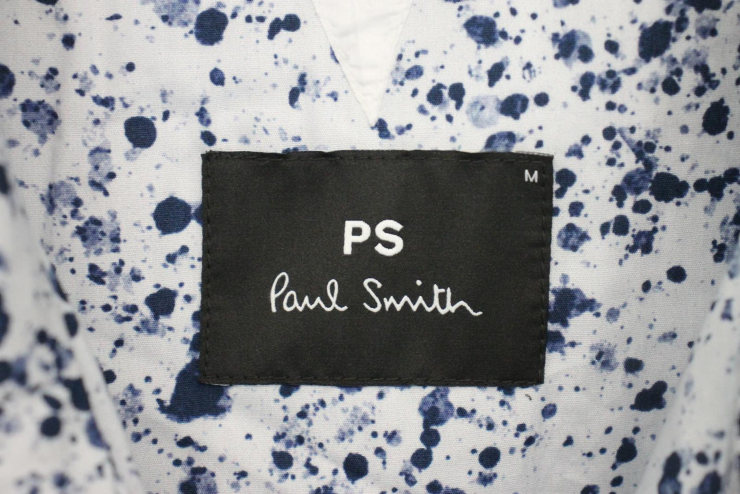 PAUL SMITH Men's White Hooded Windbreaker Jacket Size M NEW