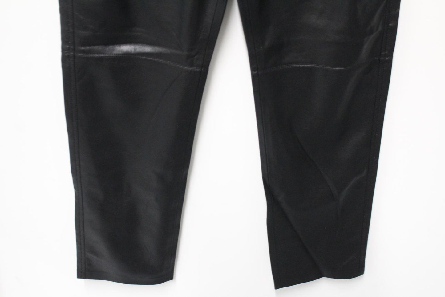 NANUSHKA Ladies Black Vegan Faux Leather Vinni 5-Pocket Trousers Size XS NEW