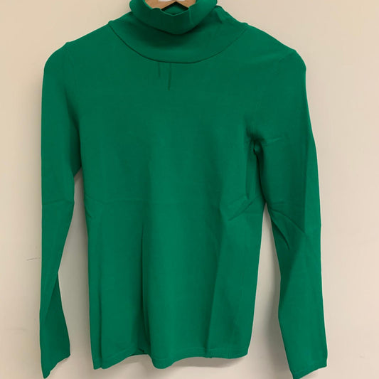 STELLA MCCARTNEY Green Ladies Long Sleeve High Neck Pullover Jumper UK 12 NEW