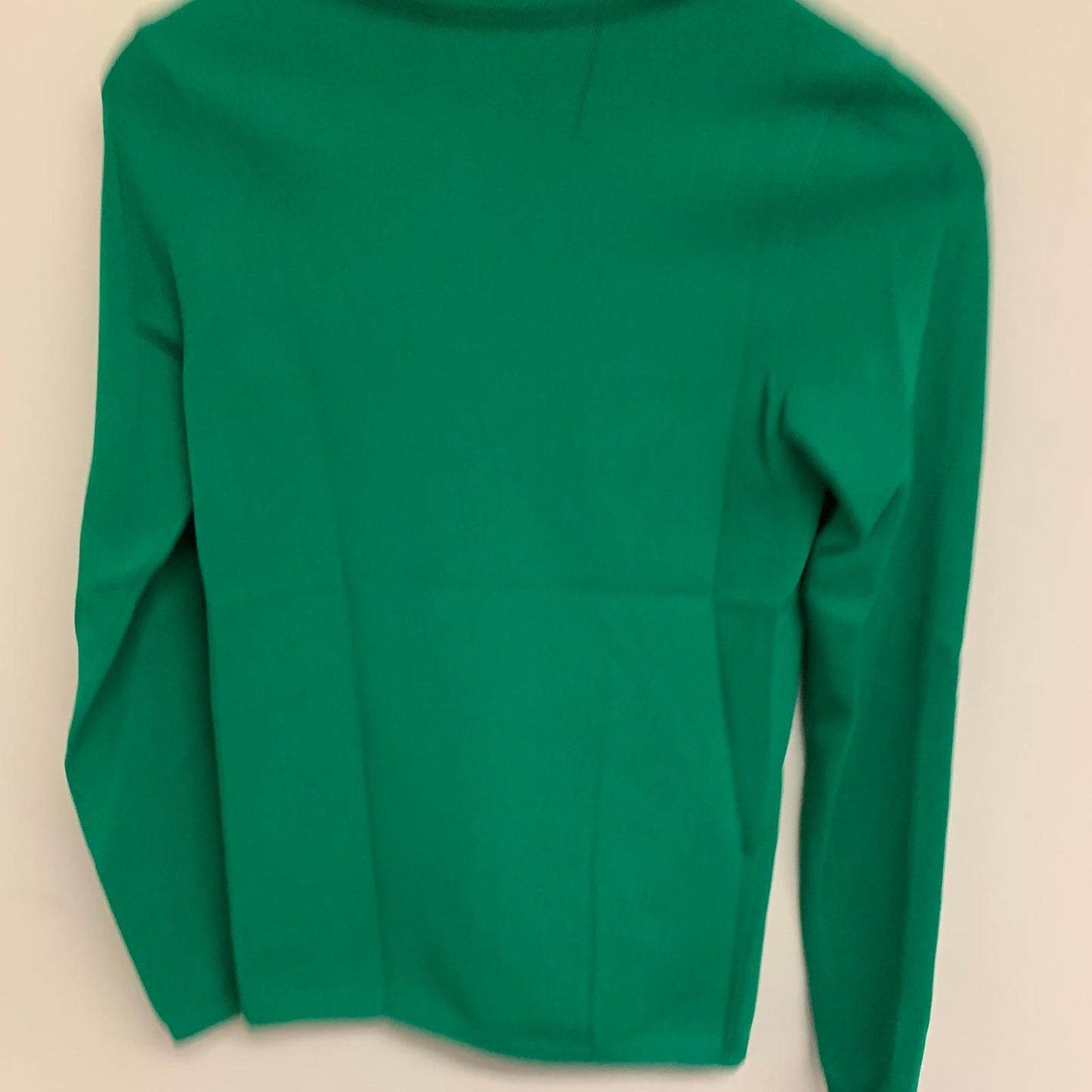 STELLA MCCARTNEY Green Ladies Long Sleeve High Neck Pullover Jumper UK 12 NEW