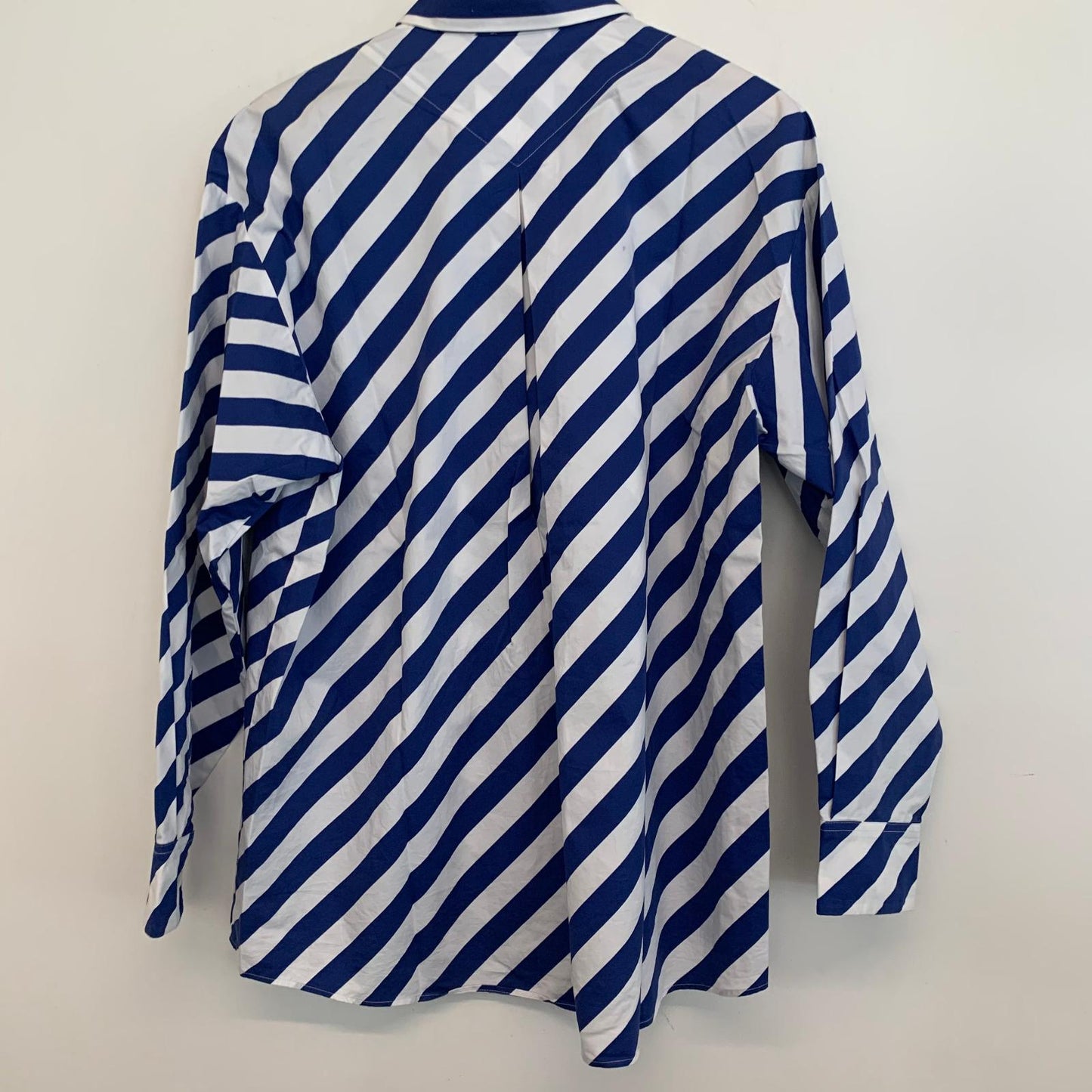 KENZO Blue Ladies Long Sleeve Collared Basic Button-Up Size UK 8 NEW