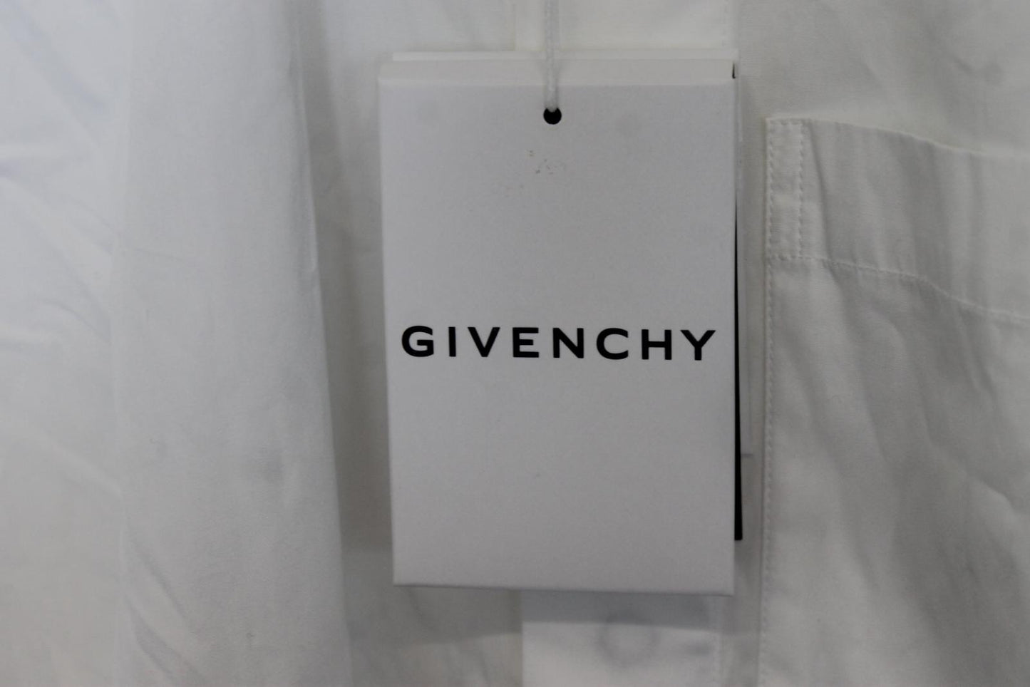 GIVENCHY Ladies White Cotton Long Sleeve Midi Shirt Dress EU34 UK6 NEW
