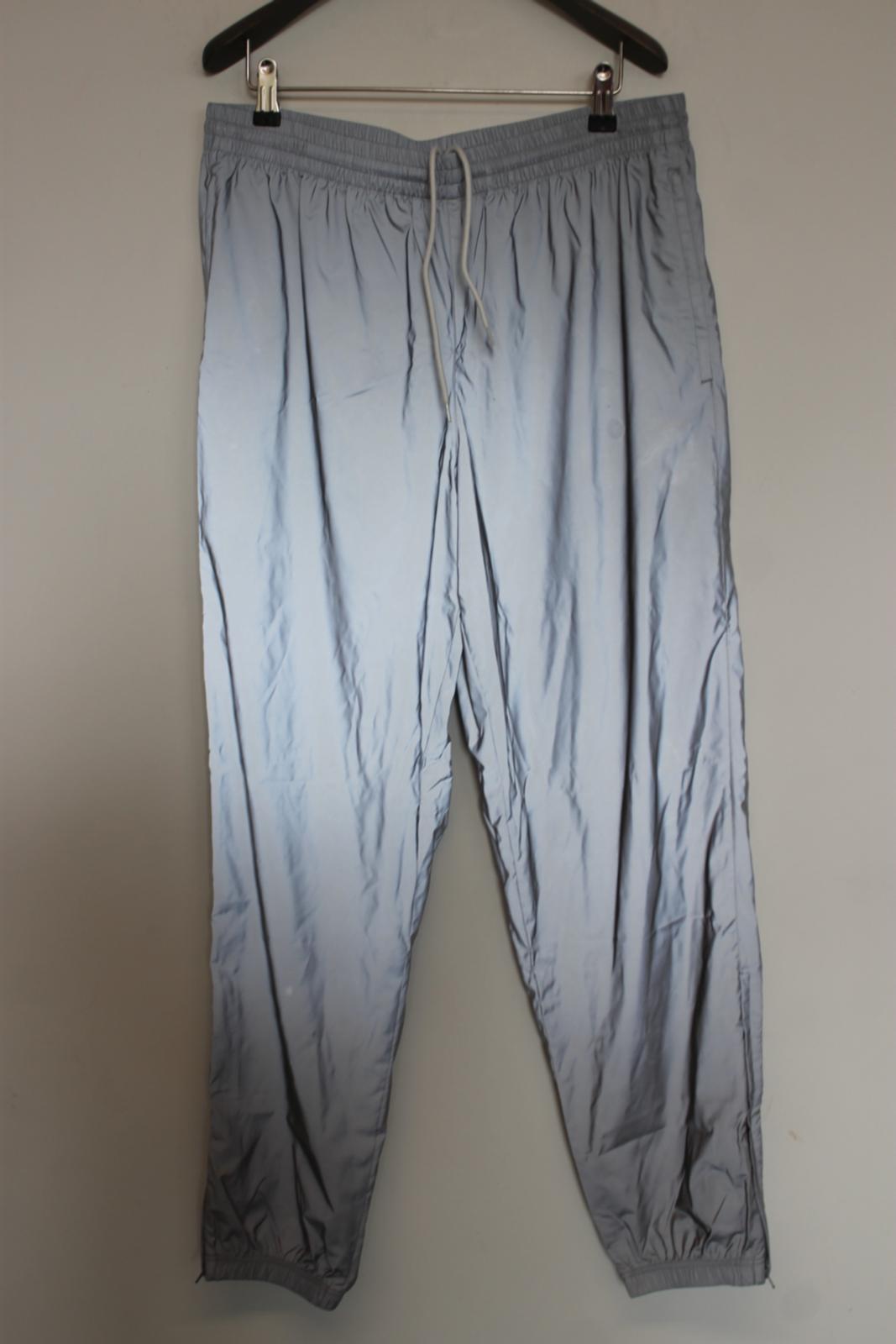 BALENCIAGA Men's Silver Trousers Size XL NEW