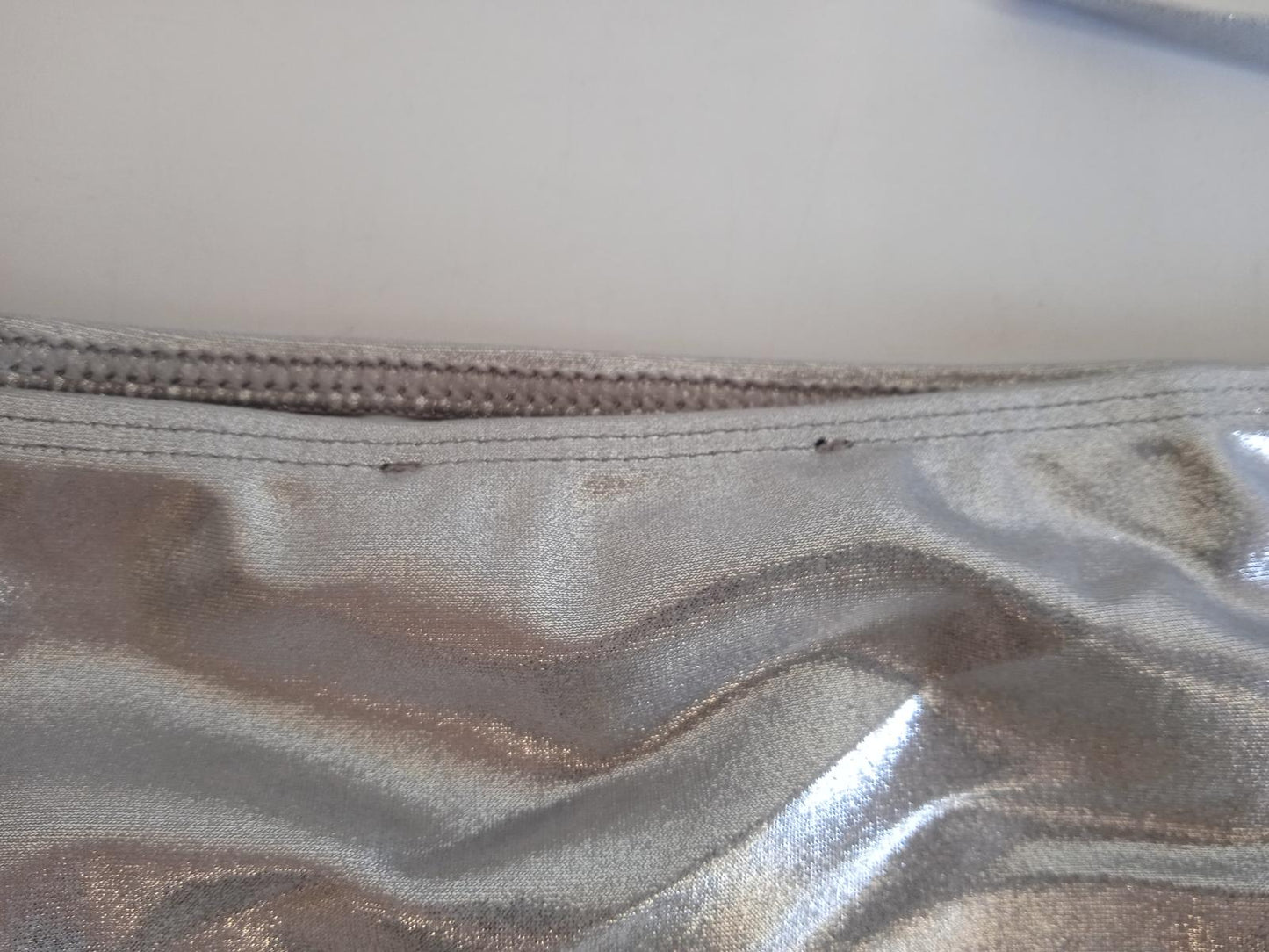 ISABEL MARANT Ladies Silver Stefs Metallic Bikini Bottoms Size EU36 UK10 NEW