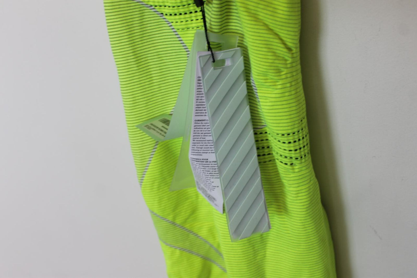 OFF-WHITE Ladies Florescent Yellow Athletic Jumpsuit Size S NEW