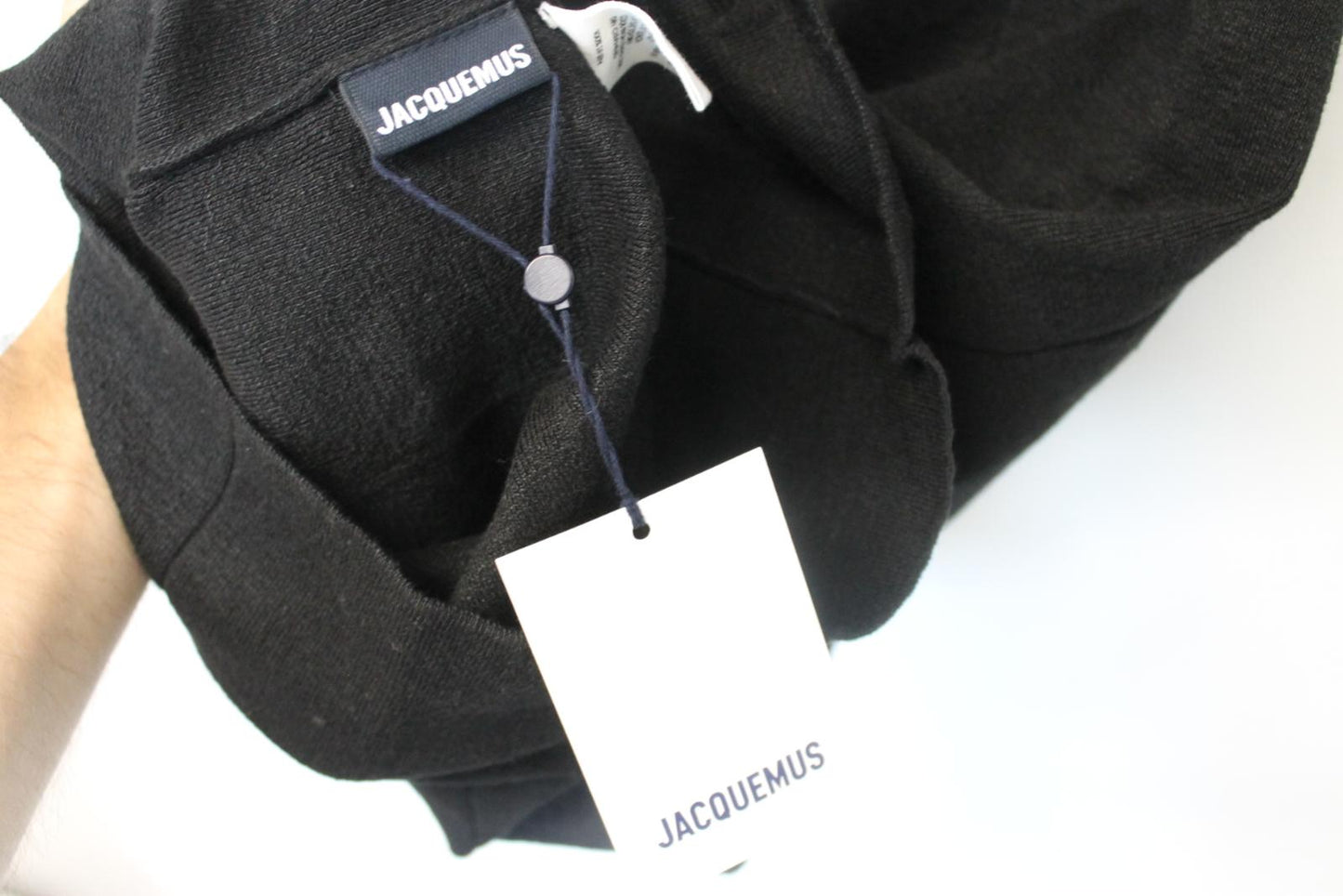 JACQUEMUS Ladies Black Linen La Robe Pila Sleeveless Midi Dress EU36 UK8 NEW