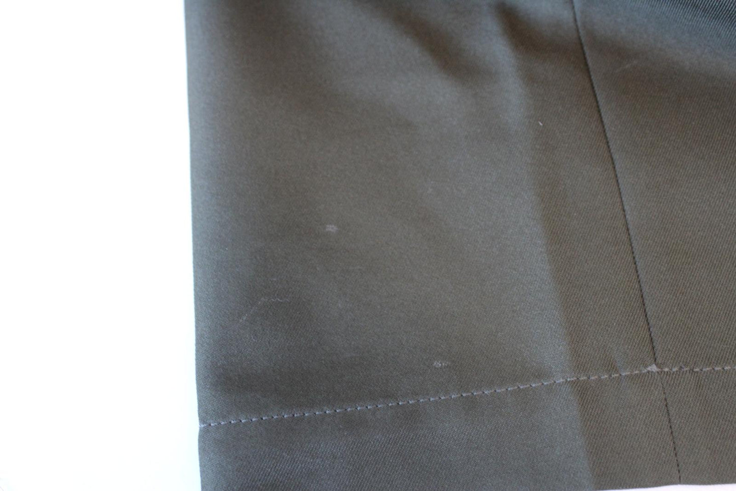 MARNI Men's Green Button Fly Twill Trousers Pants Size IT48/M W34 L33 NEW