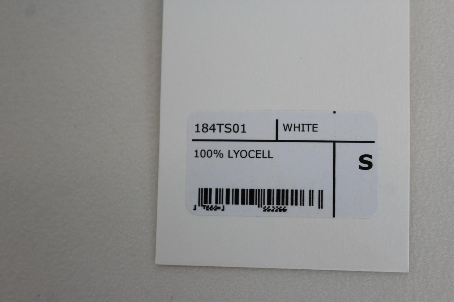 JACQUEMUS Ladies White Short Sleeve Ruched Fitted Lyocell T-Shirt S NEW