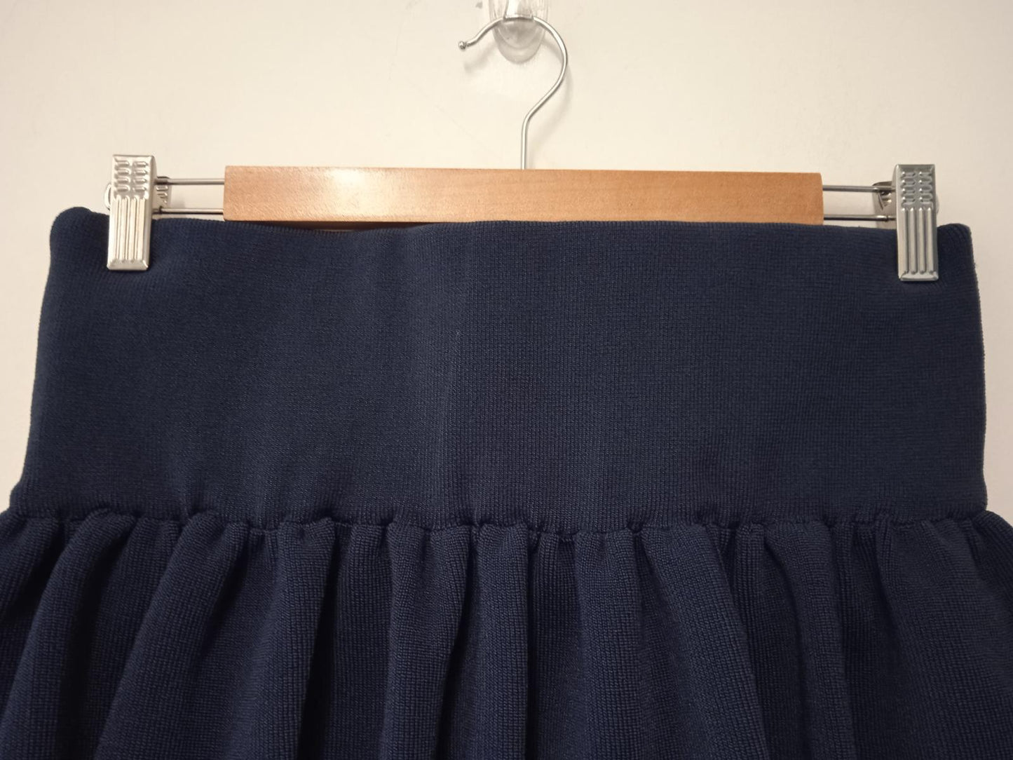 GANNI Ladies Navy Blue Presbourg High Waist Track Pants Size EU38 UK10 NEW