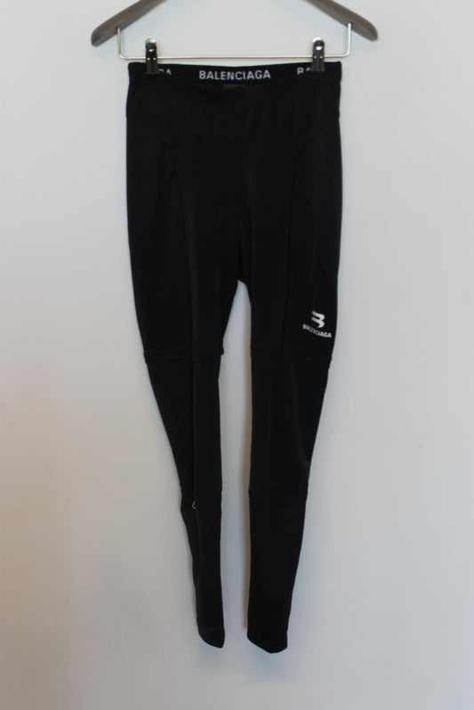 BALENCIAGA Ladies Black Leggings Size S BNWT