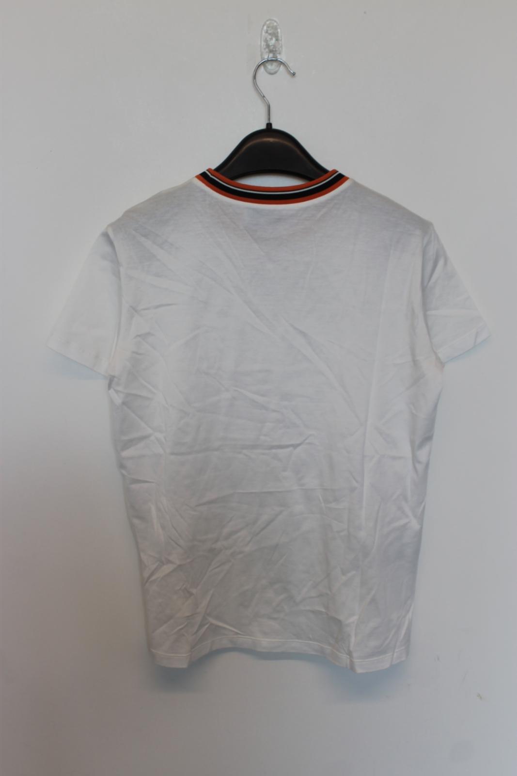 PRADA Ladies White Cotton Short Sleeve T-Shirt Size XS NEW