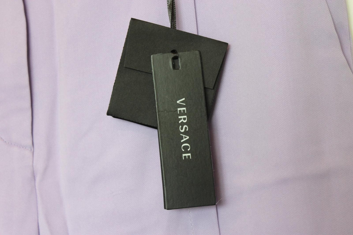 VERSACE Ladies Lavender Wide-Leg Dress Trousers EU40 UK12 BNWT