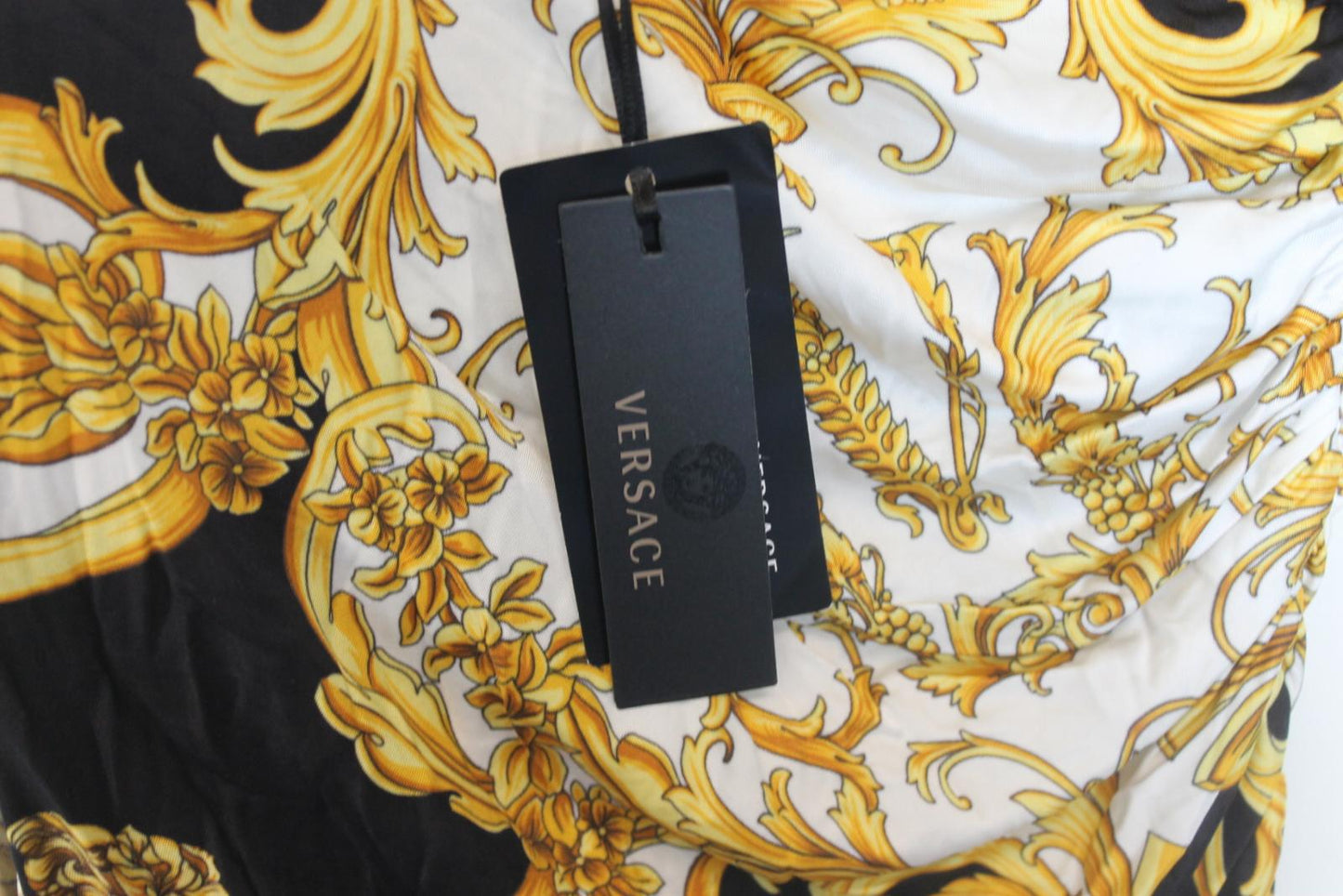 VERSACE Ladies Multicolour Printed Mini Wrap Skirt EU32 UK4 NEW