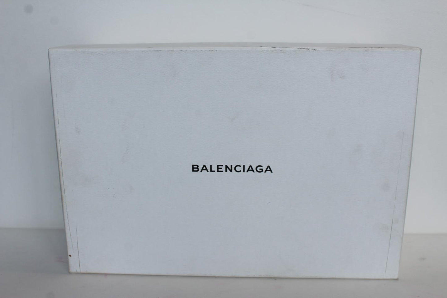 BALENCIAGA Ladies White Red Knitted Mesh Speed Lace Up Trainers EU38 UK5 NEW