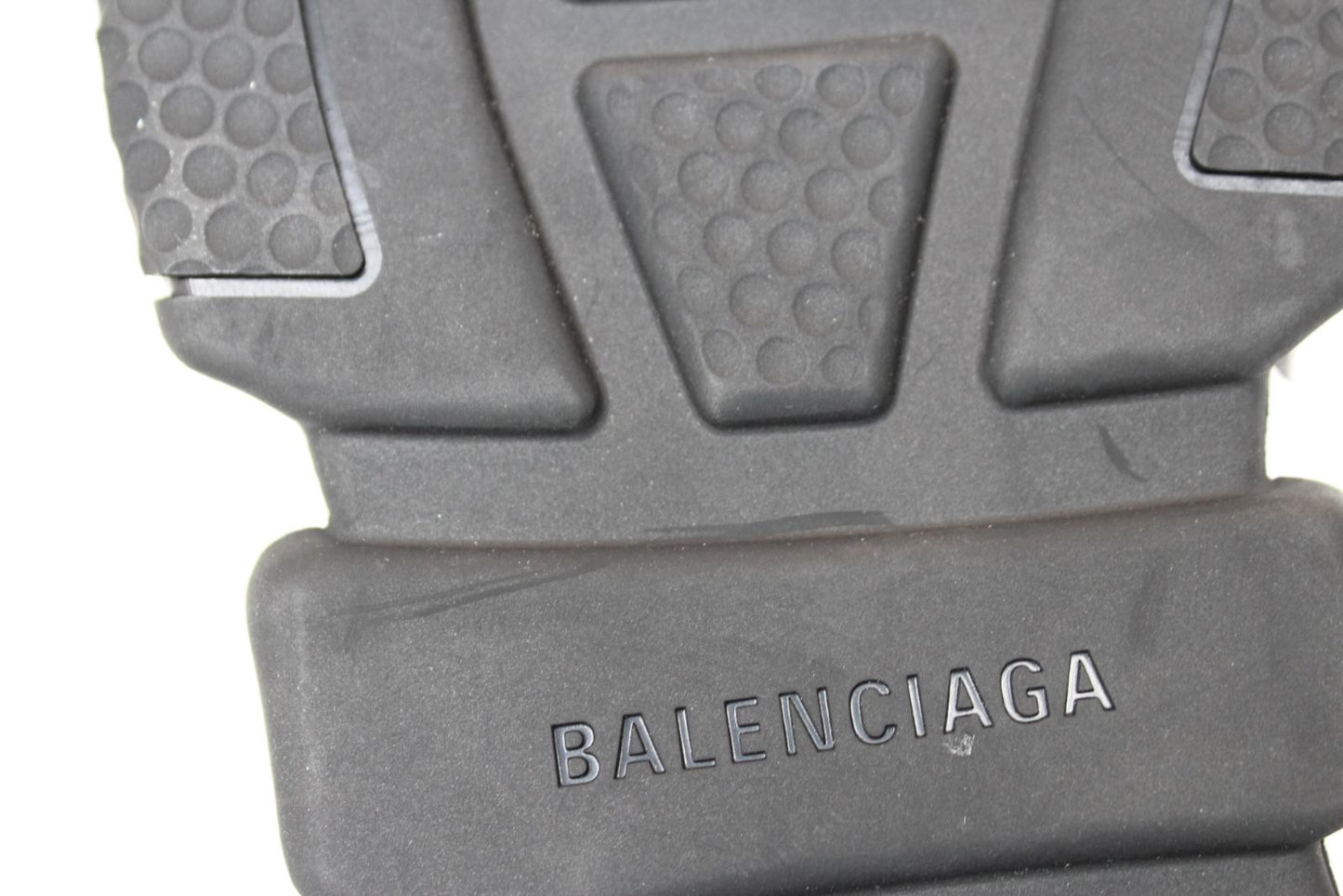 BALENCIAGA Men's Speed LT Black Grey White Knitted Hi Trainers EU45 UK11 NEW