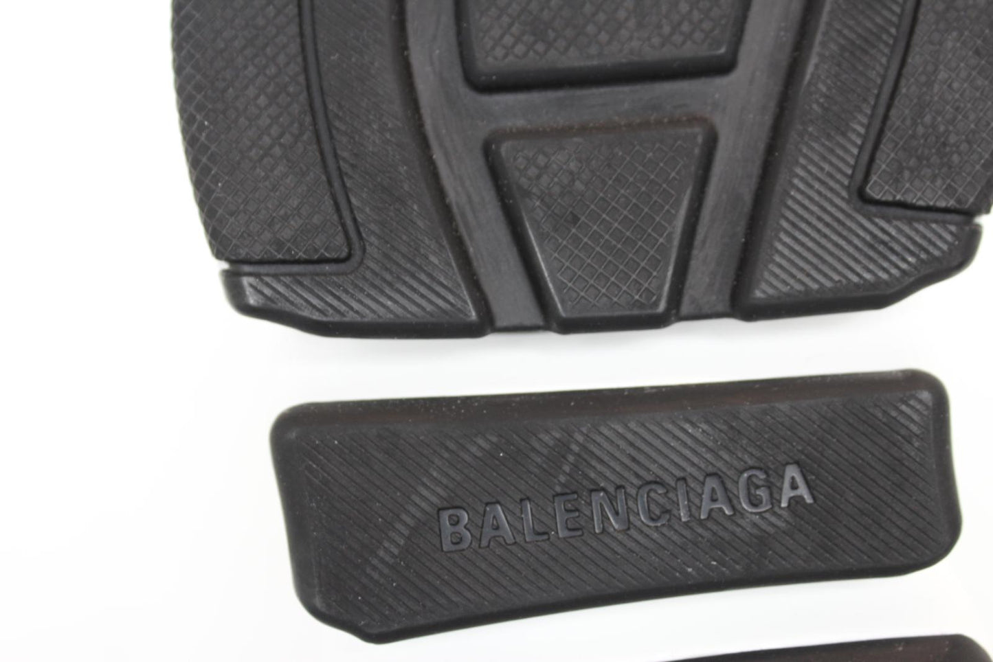 BALENCIAGA Ladies Speed 2.0 LT Black White Logo Shiny Knit Trainers EU38 UK5 NEW