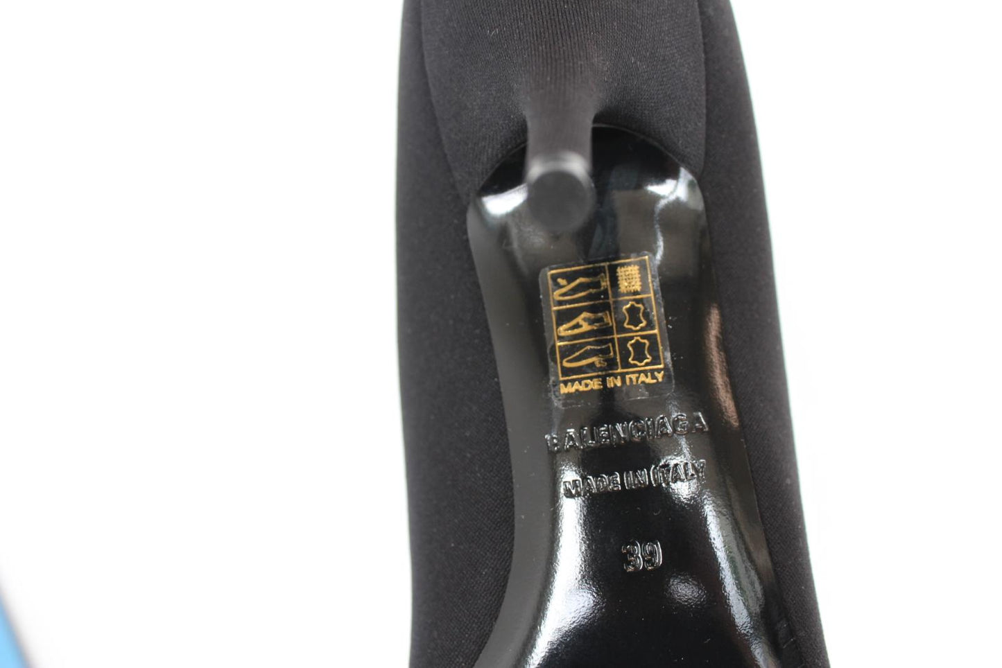 BALENCIAGA Ladies Black Knife Stretch Knit Stiletto Sock Boots EU39 UK6 NEW