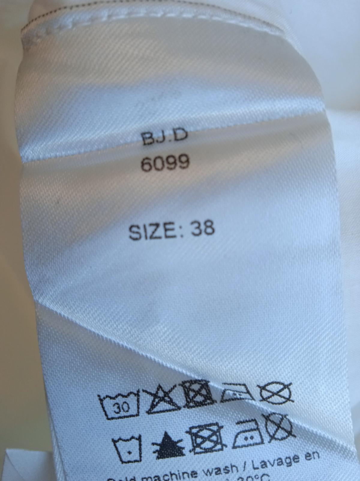 GANNI Ladies White Cotton Tie-Neck Embroidered Logo Long Shirt EU38 UK10 NEW