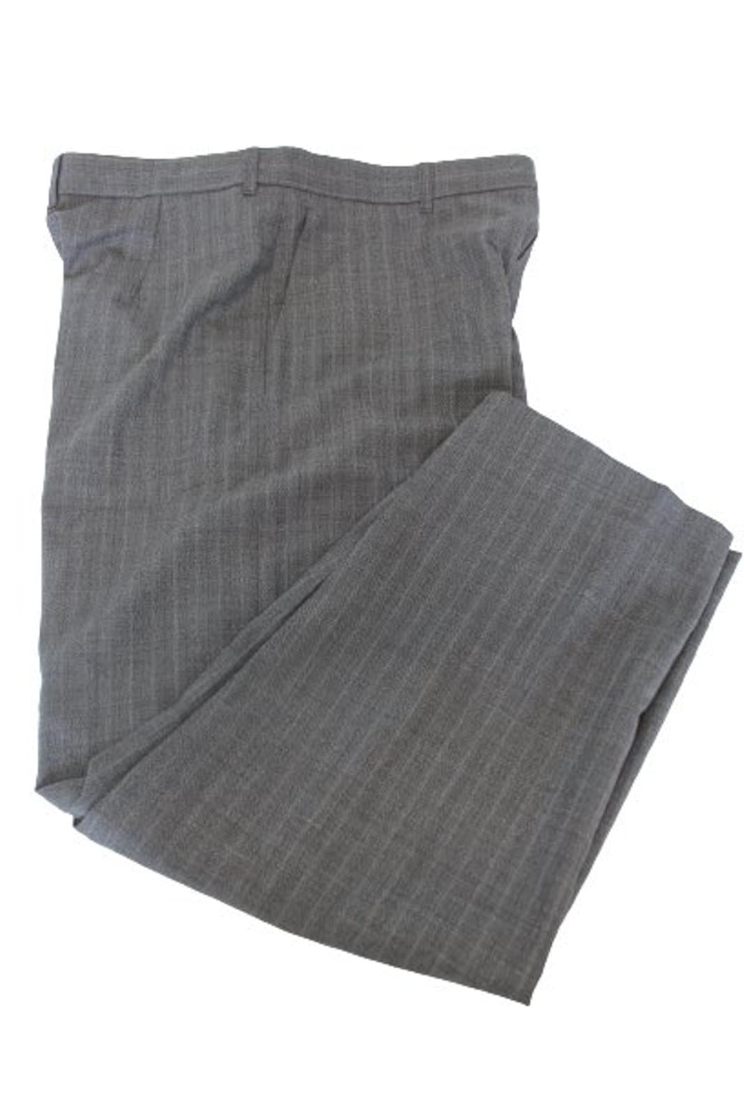 BALENCIAGA Menâs Grey Wool Chino Dress Trousers Size L BNWT