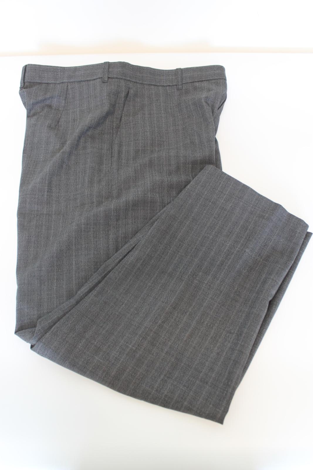 BALENCIAGA Menâs Grey Wool Chino Dress Trousers Size L BNWT