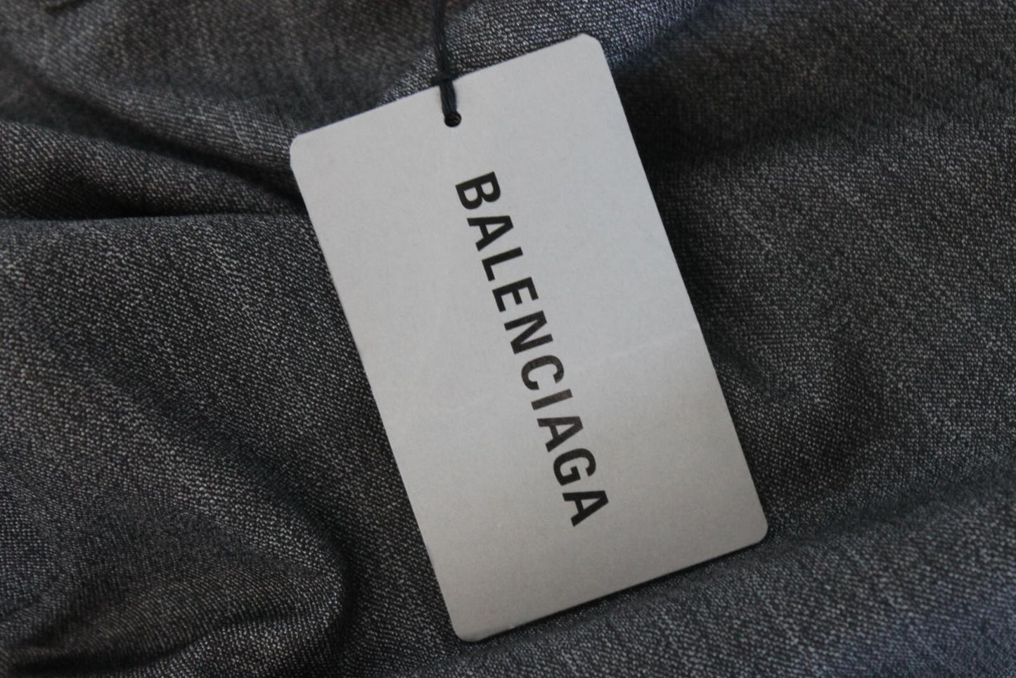 BALENCIAGA Menâs Grey Wool Chino Dress Trousers Size L BNWT