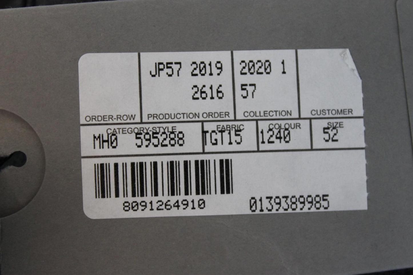 BALENCIAGA Menâs Grey Wool Chino Dress Trousers Size L BNWT