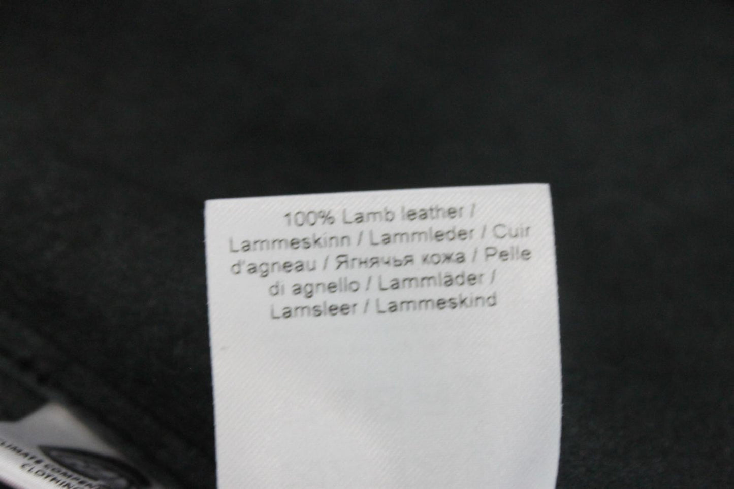 GANNI Ladies Black Lamb Leather Wide-Sleeve Fitted Jacket EU36 UK8 BNWT