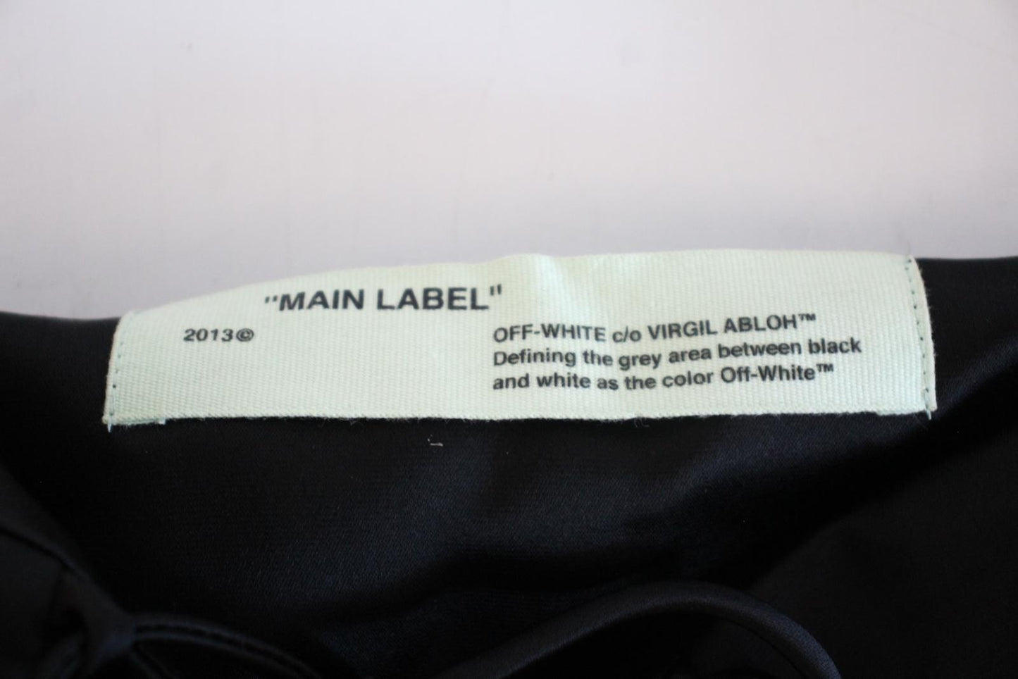 OFF-WHITE Ladies Black Drawstring Front Wide Leg Trousers Size 40 W26 L32 NEW