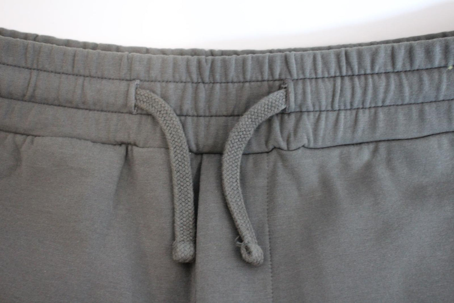 KENZO Men's Grey Cotton Blend Drawstring Waist Zip Fly Shorts Size M NEW