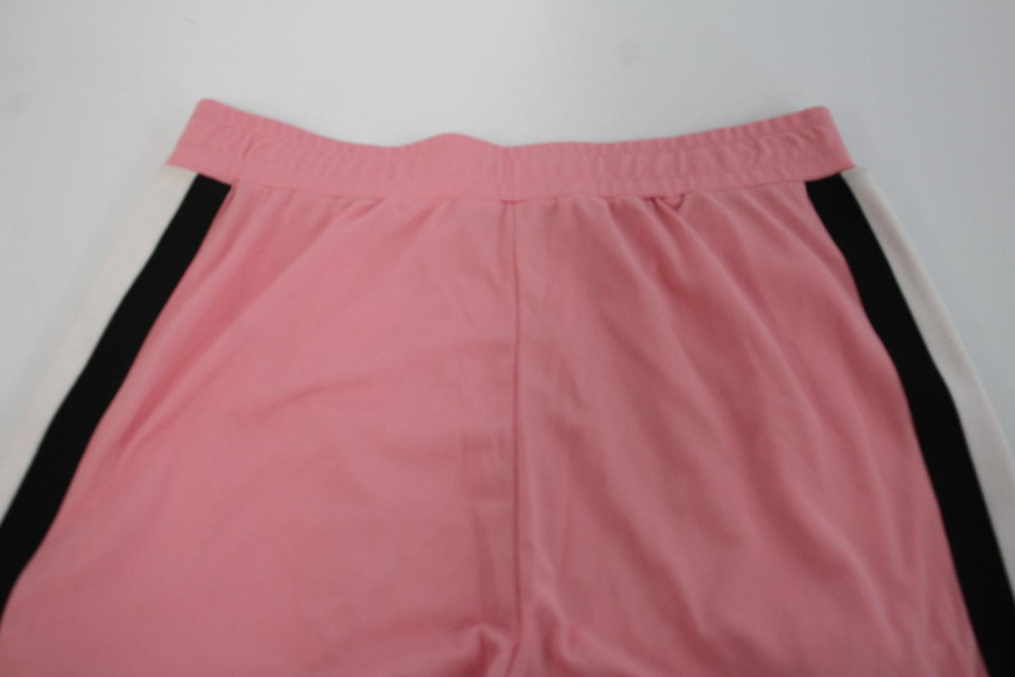 GANNI Ladies Pink Black & White Striped Leg Track Pants Size 36 UK10 NEW