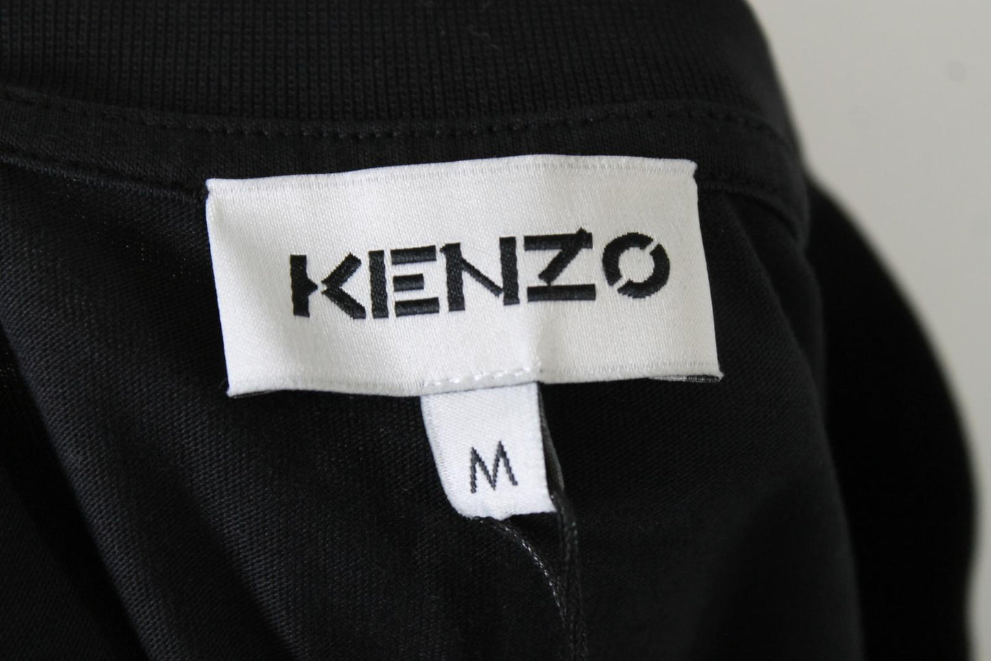 KENZO Ladies Black Cotton Short Sleeve Gradient Tiger Classic T-Shirt M BNWT