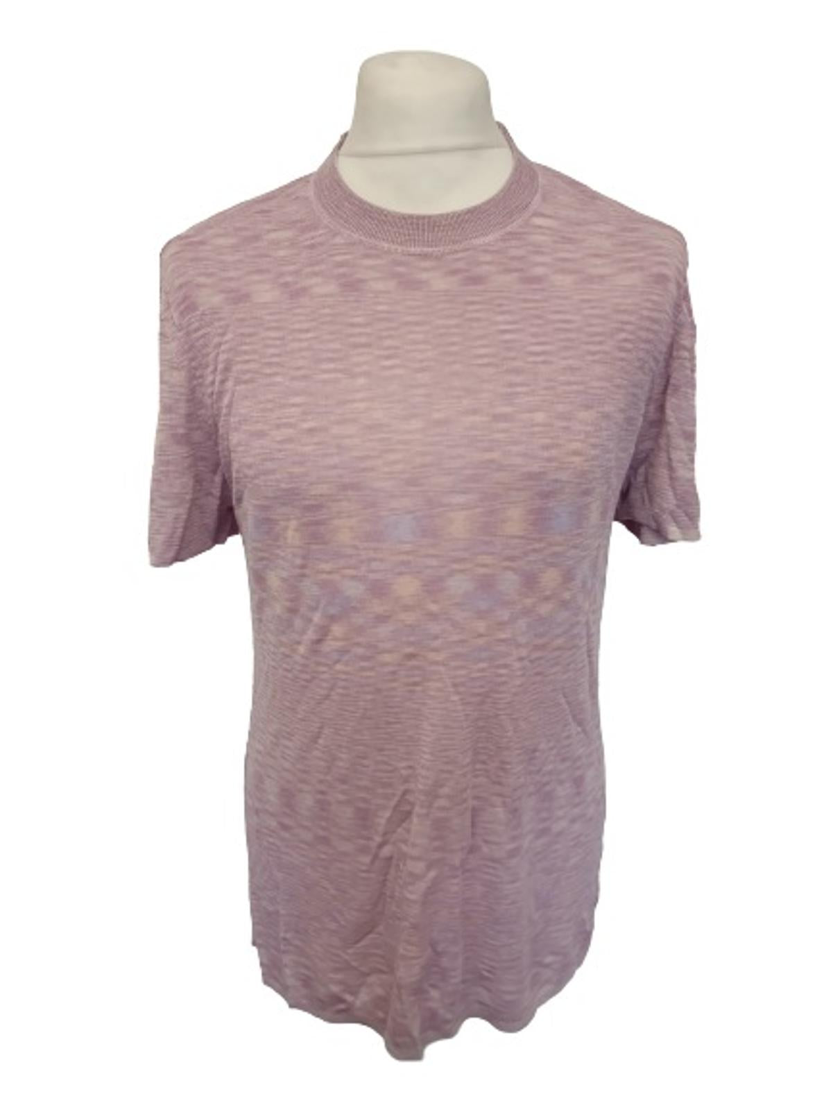 ISABEL MARANT Men's Purple Short Sleeve Pullover Achille Jumper Size L NEW