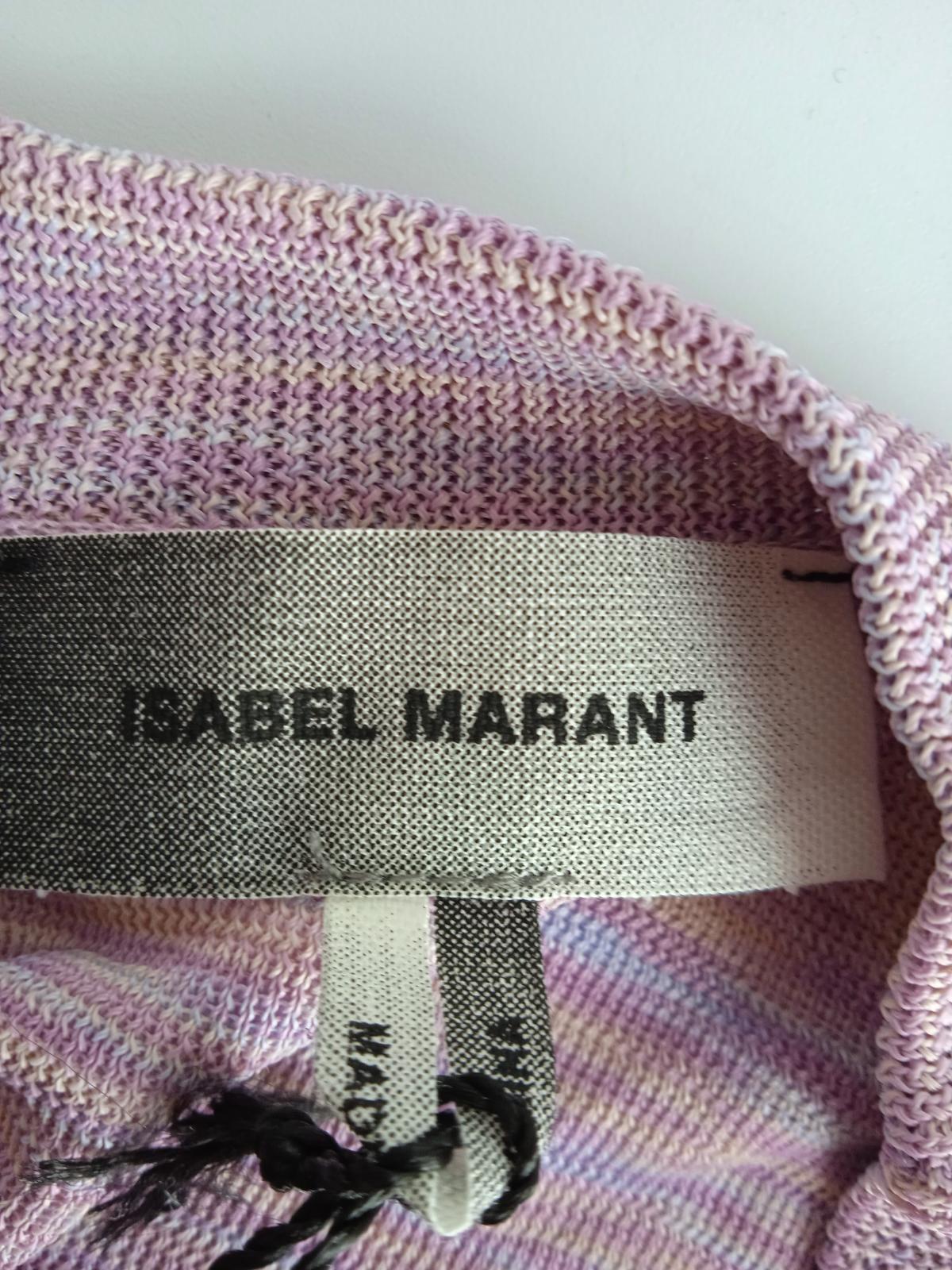 ISABEL MARANT Men's Purple Short Sleeve Pullover Achille Jumper Size L NEW