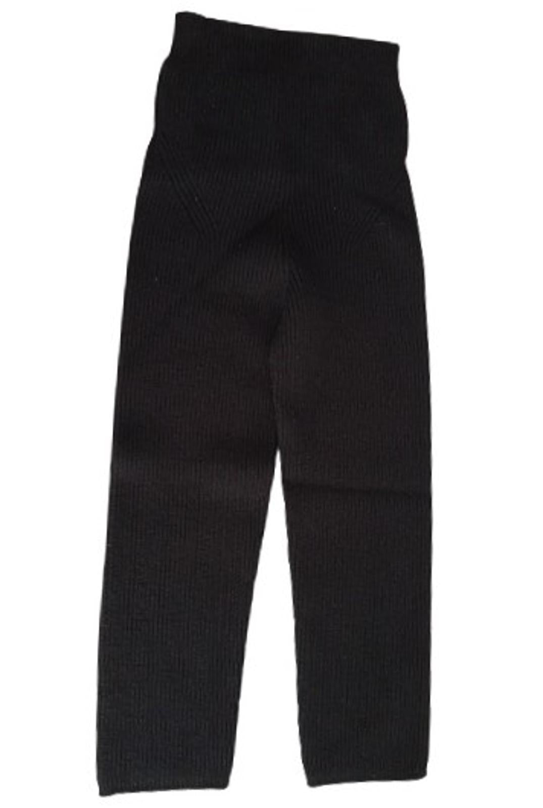 JACQUEMUS Ladies Black Knitted Le Legging Arancia Cycling Shorts FR34 UK6 NEW