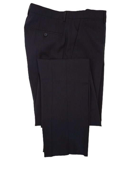 DOLCE & GABBANA Men's Navy Blue Wool Blend Classic Suit Trousers IT52 UK42 NEW
