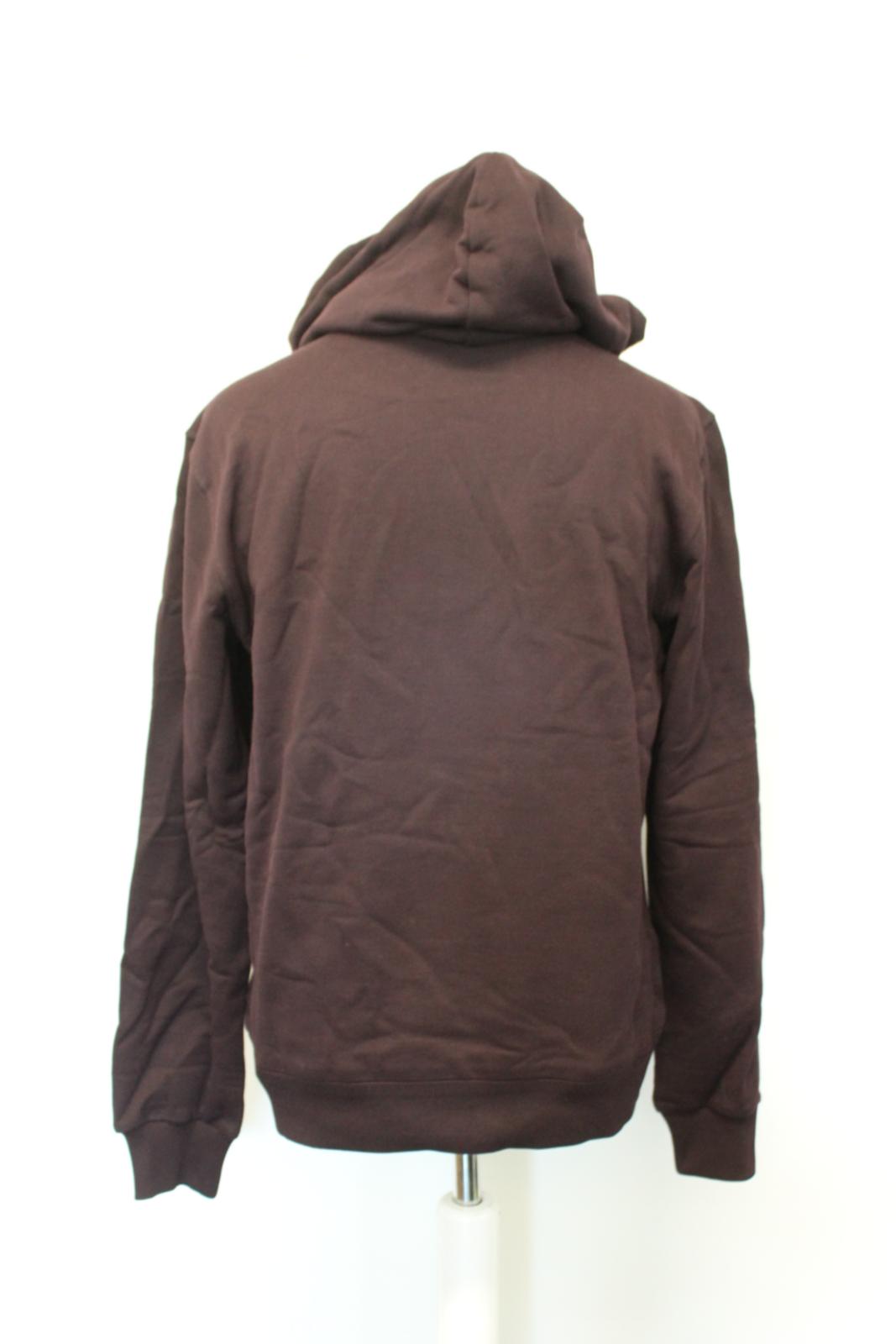 DOLCE & GABBANA Men's Plum Purple Logo Plaque Pullover Hoodie IT50 UK40 NEW