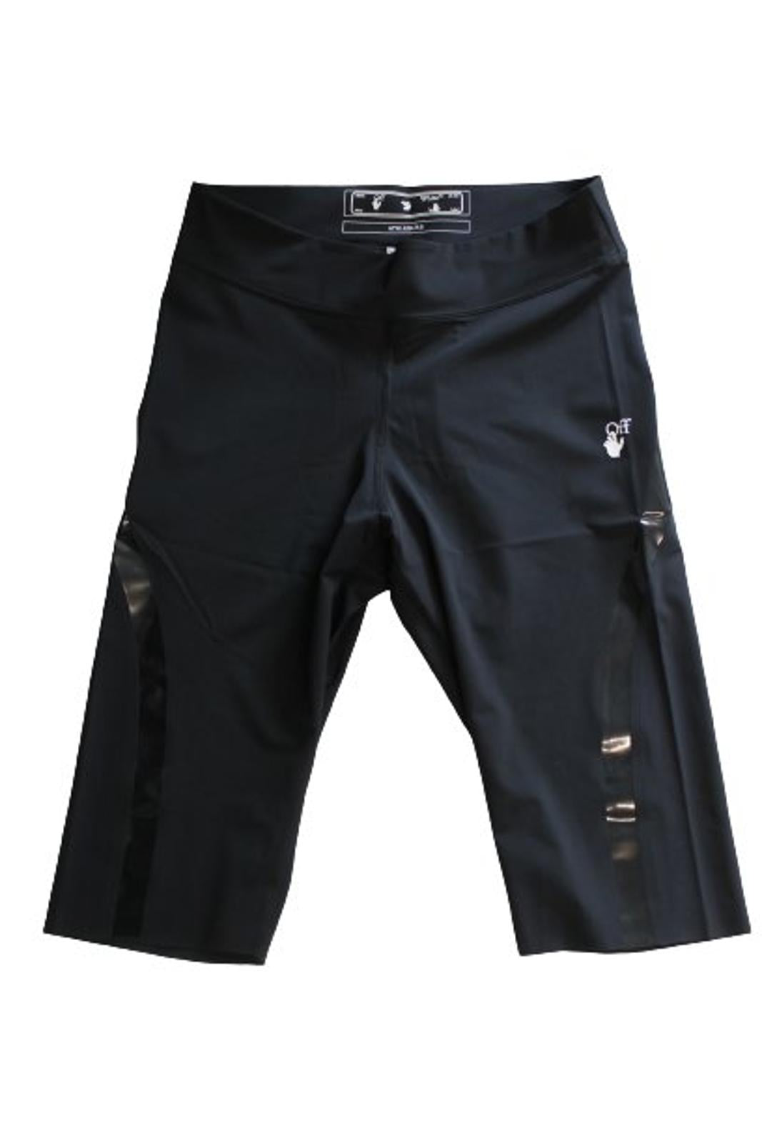 OFF-WHITE Men's Black Athleisure Cycling Shorts Size M BNWT