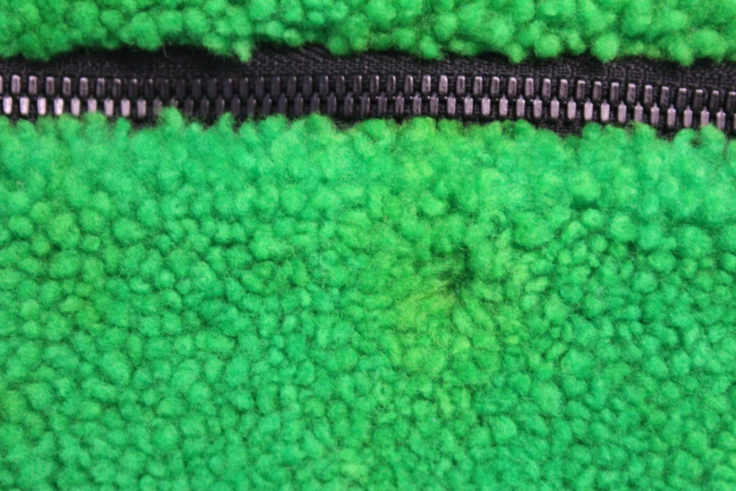 OFF-WHITE Men's Green Zip Fuzzy Fur Binder Mini Backpack Bag 23 x 30 x 12cm NEW