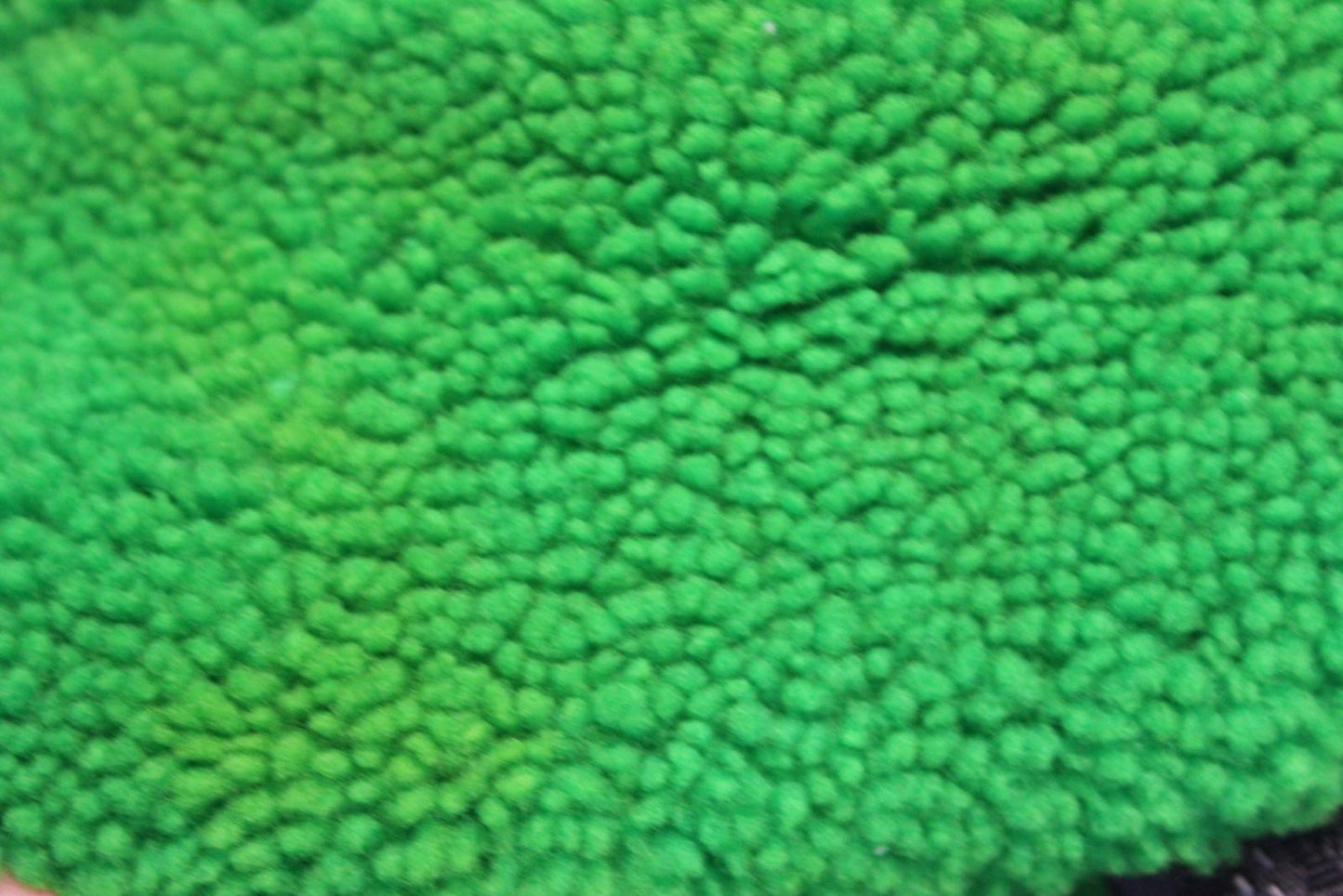 OFF-WHITE Men's Green Zip Fuzzy Fur Binder Mini Backpack Bag 23 x 30 x 12cm NEW