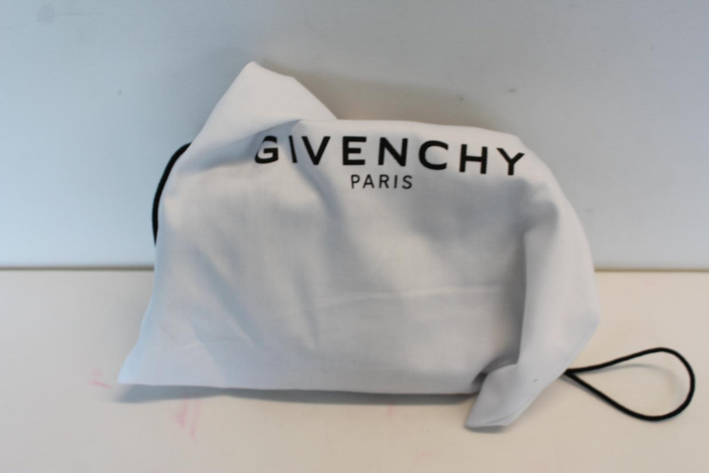 GIVENCHY Unisex Black Multi Patent Leather Neck Window Pouch 12 x 18 x 2cm NEW