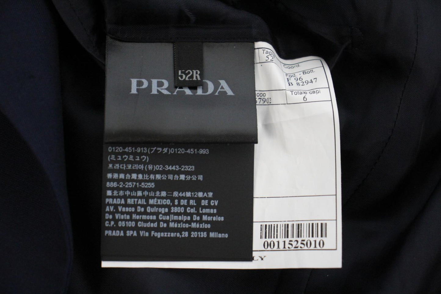PRADA Men's Navy Blue Wool Mohair Blend Single Breasted Blazer IT52 UK42 NEW