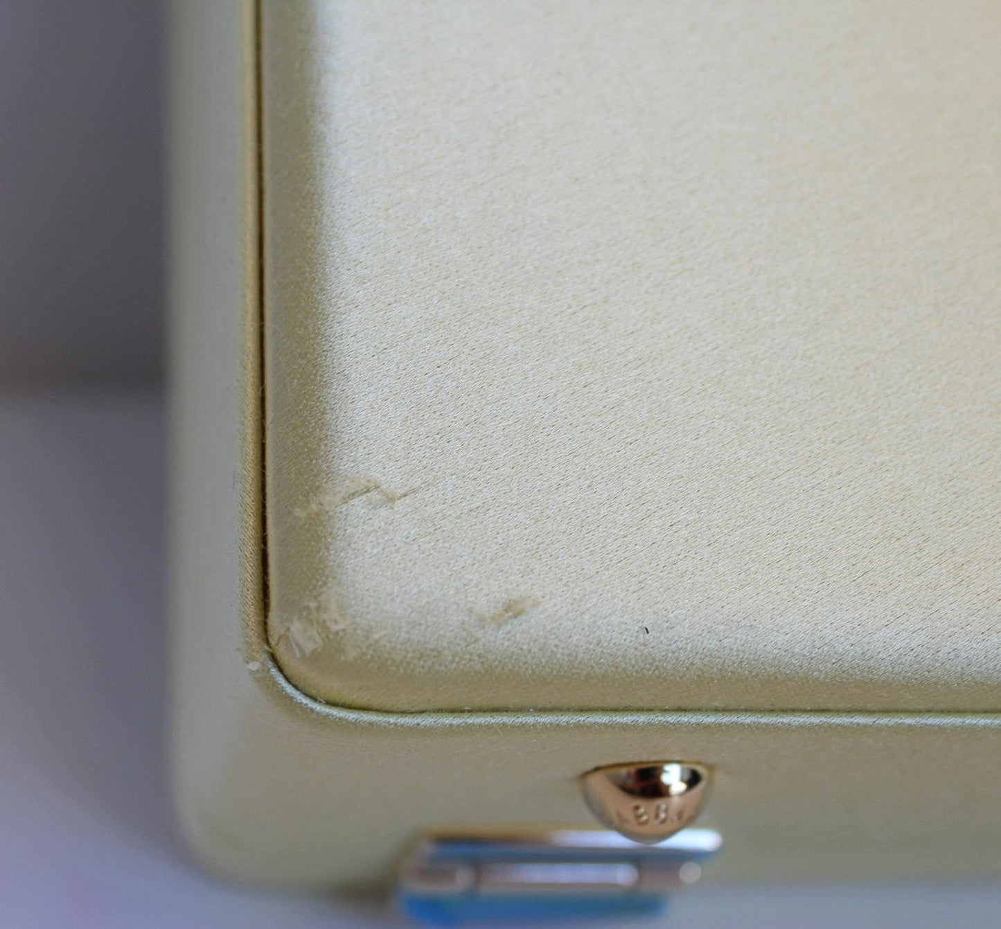DOLCE & GABBANA Ladies Yellow Satin Crystal Embellished Dolce Box Bag OS NEW