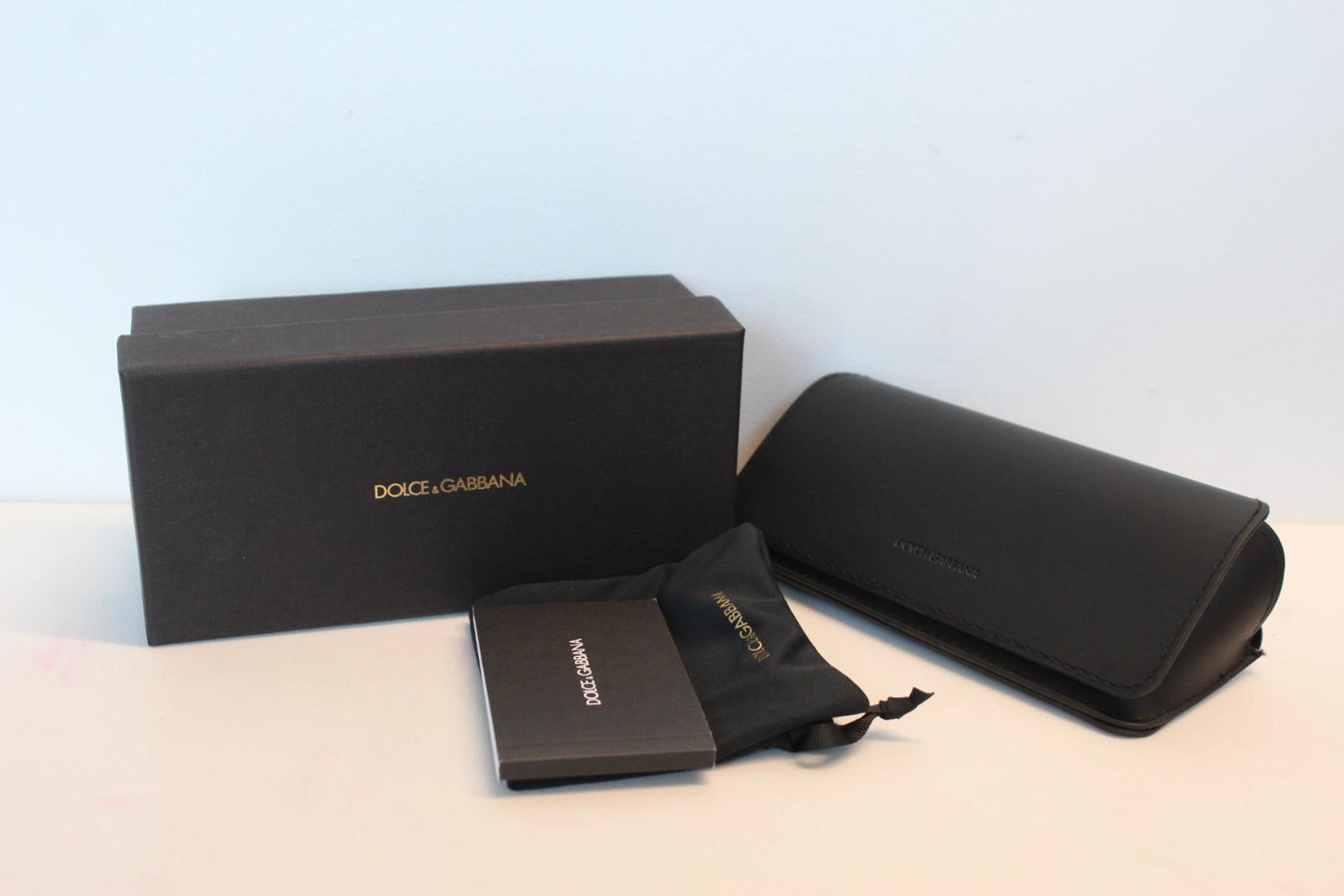DOLCE & GABBANA Men's 6179 3294/25 Blue Frame Grey Lens Sunglasses 58-16-145 NEW