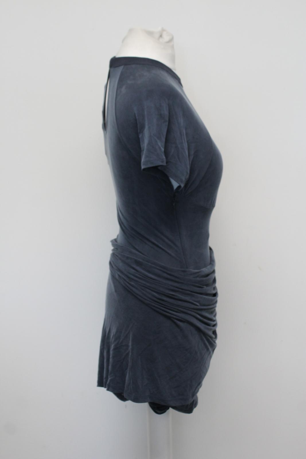JACQUEMUS Ladies La robe Espelho Court Navy Blue Cut-Out Mini Dress XS NEW