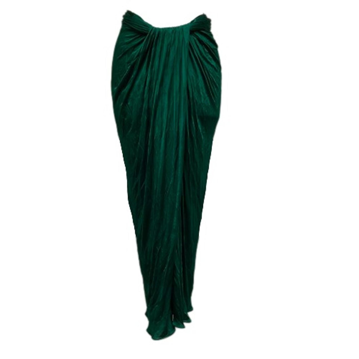 DOLCE & GABBANA Green Emerald Ladies Boho Peasant Skirt Size UK 10 NEW