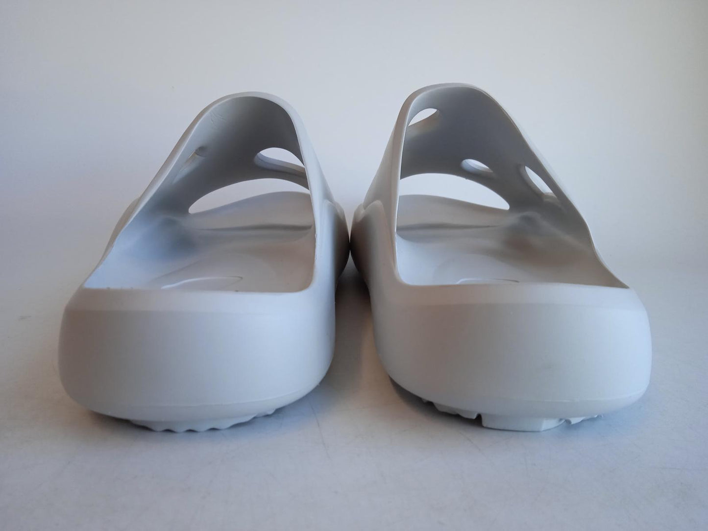 OFF-WHITE Men's Grey Cut-Out Detail Meteor Slide Sandals Size EU45 UK11 NEW