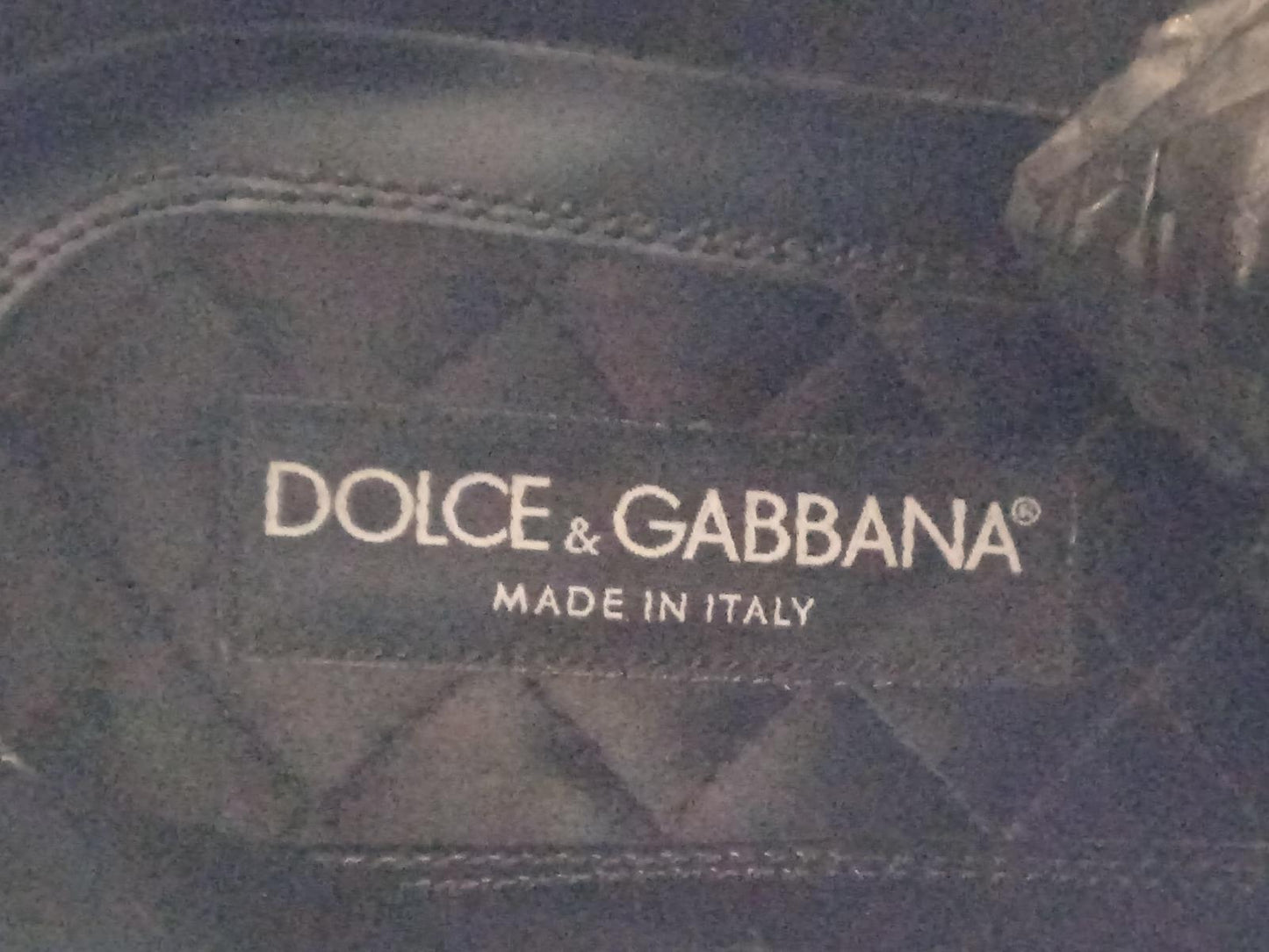 DOLCE & GABBANA Men's Brown Leather Strap Detail Low Ankle Boots Size UK8 NEW